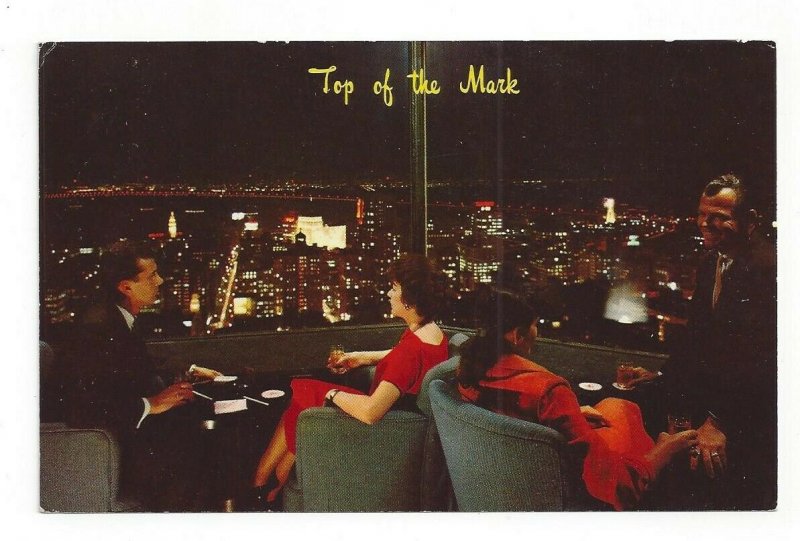 Top of the Mark San Francisco CA California Standard View Card 