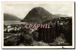 Italia - Italy - Italy - Lugano - Panorama Mte Salvatore S - Old Postcard