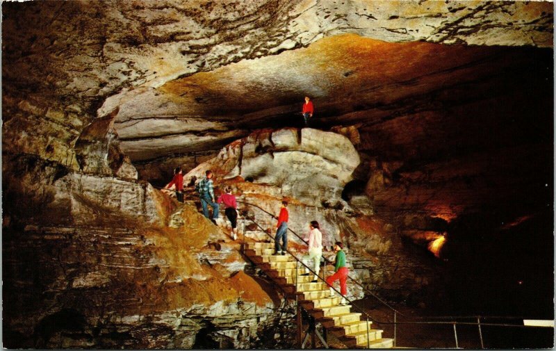 Booths Amphitheatre Mammoth Cave National Park Kentucky KY Postcard Cancel PM 