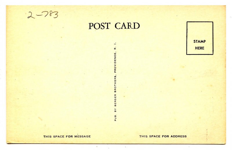 RI - Woonsocket. Harris Pond from South End