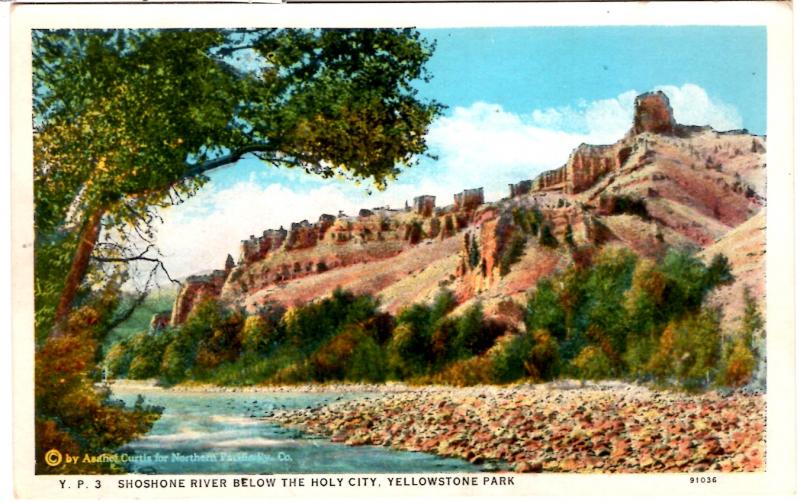 BLOOM, YP3, Shoshone River Below the Holy City, Yellowstone National Park