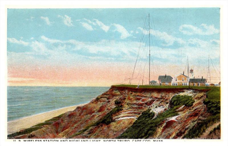 Massachusetts North Truro  US Wireless Station and Highland Light