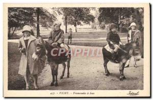 Old Postcard Vichy Walks A Anes Children