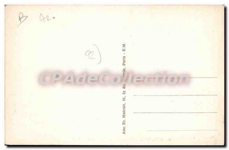 Old Postcard Boulogne sur Seine Post