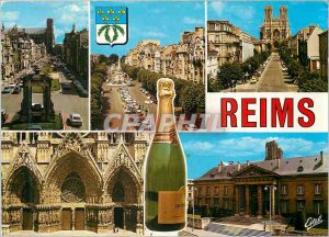 Modern Postcard Reims (Marne) Champagne Langlet the Course