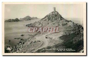 Old Postcard Tour Ajaccio and Pointe de la Parata and Sanguinaries Islands