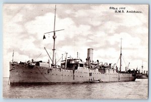 Baltimore Maryland MD Postcard Repair Ship H.M.S. Assistance c1910 Unposted