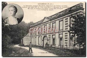 Old Postcard Saulnieres Bellassiere The old laundry dependence of the castle ...