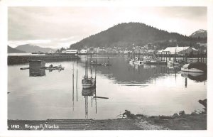 RPPC WRANGELL AK Alaska Vintage Real Photo Postcard ca 1950s