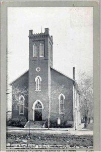 Vandalia, Illinois - A view of the Presbyterian Church - in 1943