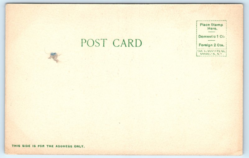 AK Nome Alaska Eskimo Crab Dealer Postcard