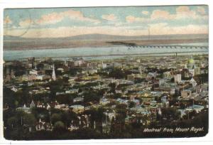 1908 - Montreal from Mount Royal, The Hugh C. Leighton Co.