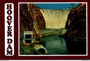 Nevada/Arizona Hoover Dam Spectacular View Taken Below The Dam