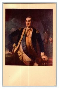 Portrait Of General Washington Postcard Mount Vernon