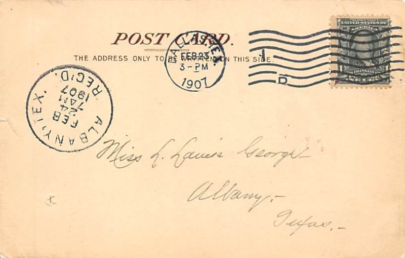 Ship Atlantic Transport Line Ship 1907 