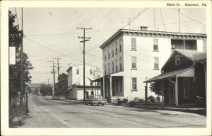 Blandon PA Main St. Old Postcard