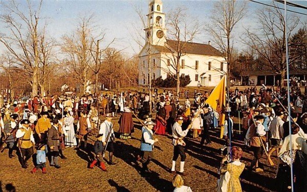 The Militia Men of Sudbury Massachusetts