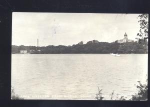 RPPC FAIRMONT MINNESOTA LAKE SISSETON FROM WADES POINT REAL PHOTO POSTCARD