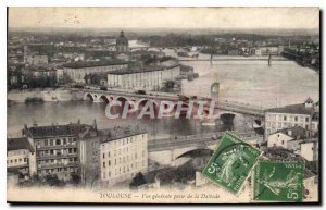 Postcard Old Toulouse General View from the Dalbade