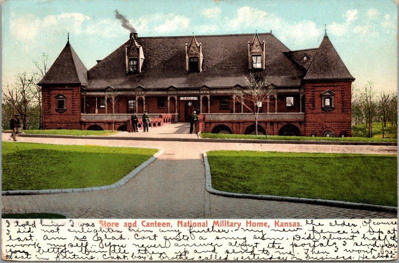 Postcard Store and Canteen, National Military Home, Kansas~133305