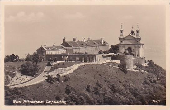 Austria Vienna Hoehenstrasse Leopoldsberg Real Photo