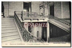 Old Postcard Compiegne L & # 39Escalier D & # 39Honneur