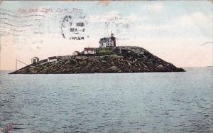 Massachusetts Lynn Egg Rock Light 1908