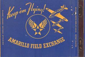 Amarillo Field Exchange Advertising Unused 