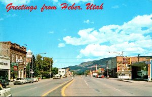 Utah Heber Greetings Main Street U S Highway 40