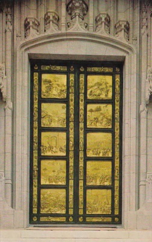 California San Francisco Grace Cathedral The Ghiberti Doors