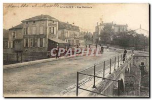 Dombasle Postcard Old National Street