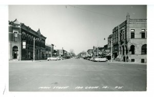 IA - Idagrove. Main Street ca 1950  RPPC