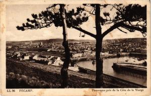 CPA FÉCAMP-Panorama pris de la Cote de la Vierge (269421)