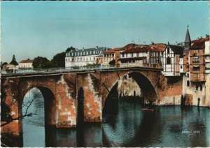 CPM VILLENEUVE-SUR-LOT Le pont Vieux (24618)