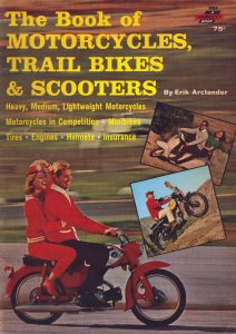 1965  The Book of Motorcycles, Trail Bikes & Scooters    9 x 7