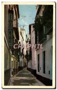 Old Postcard Sevilla Calle de la Pimienta Street Pimienta Pimienta Street