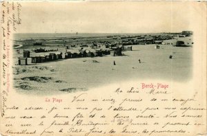 CPA Berck Plage- La Plage FRANCE (908815)