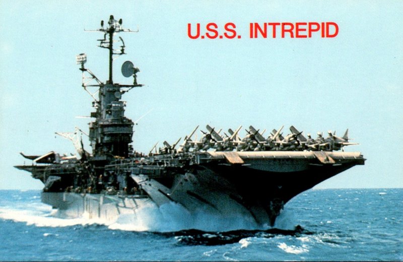 U S S Intrepid Naval Aircraft Carrier