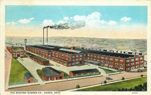 AKRON OHIO 1920s Factory Industry Mohawk Rubber Birdseye Summit Teich 3559