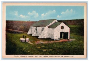 c1960's Powder Magazine Fort George Niagara on the Lake Ontario Canada Postcard 