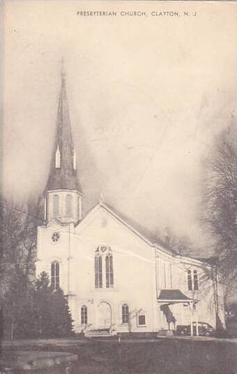 New Jersey Clayton Presbyterian Church 1983