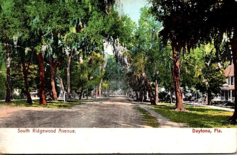 Florida Daytona South Ridgewood Avenue 1921