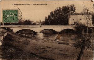 CPA SORGUES - Pont sur l'Ouveze (477460)