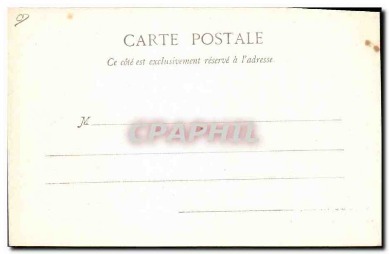 Old Postcard Grasse TOP wash