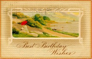 Greeting - Birthday (Embossed, Gold Foil)