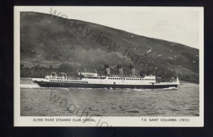 f2205 - Scottish Ferry - Saint Columba (1912) - postcard