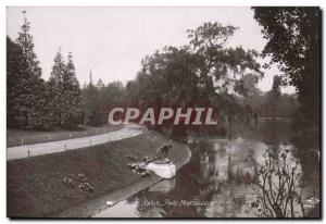 Old Postcard Paris Parc Montsouris