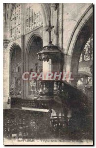 Old Postcard Montargis L'Eglise Sainte Madeleine The Chair