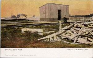 Travellers Rest Prince Edward Island PE PEI c1907 Postcard H33