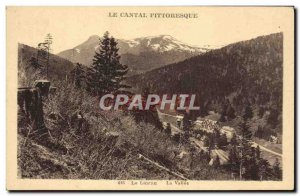 Old Postcard Le Lioran La Vallee